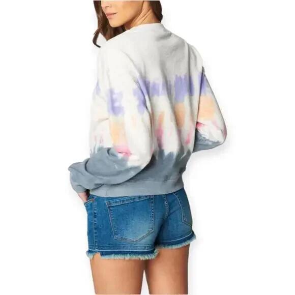 NWT Revolve BlankNYC Into the Groove Sweatshirt Tie Die XS - Picture 3 of 6